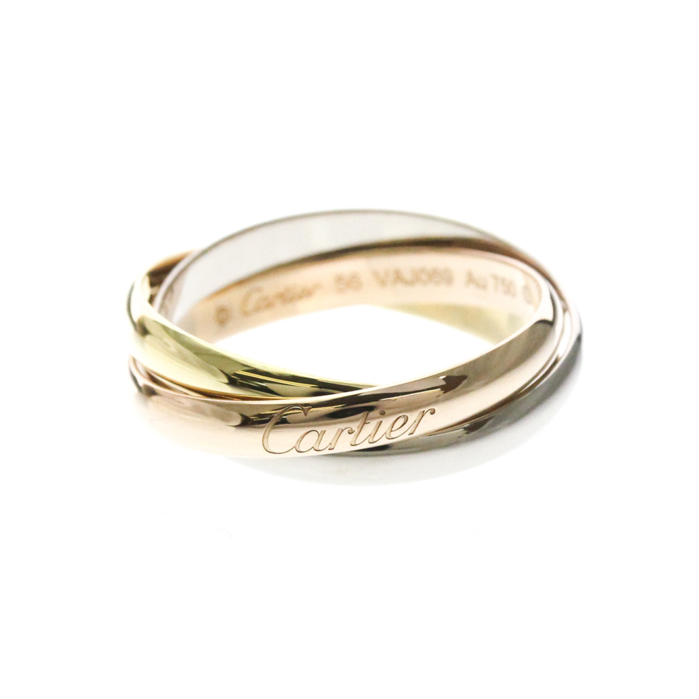 Cartier Trinity Ring Yellow Gold (18K),Pink Gold (18K),White Gold (18K) Fashi...